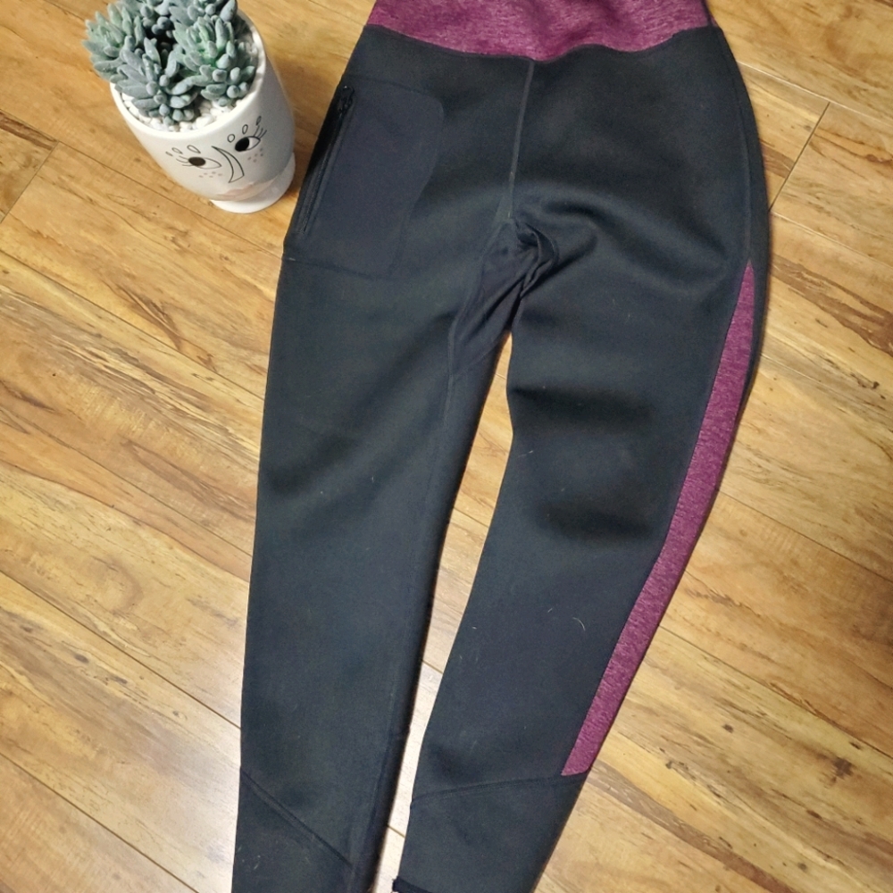High waist sauna sweat pants